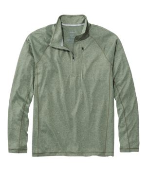 Men's Bean's Quick Dry Trail Tee 1/4 Zip