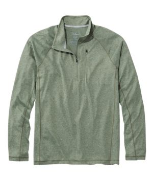 Men's Bean's Quick Dry Trail Tee 1/4 Zip