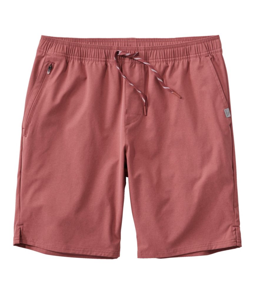 Men's L.L.Bean Multisport Shorts, 9", Rosewood, small image number 1