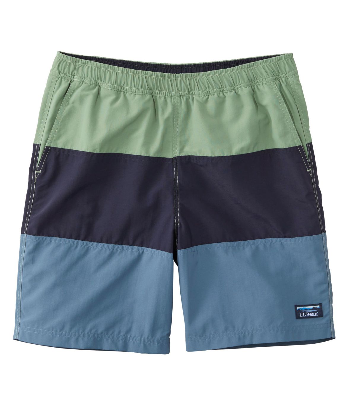Men's Classic Supplex Sport Shorts, 8" Colorblock