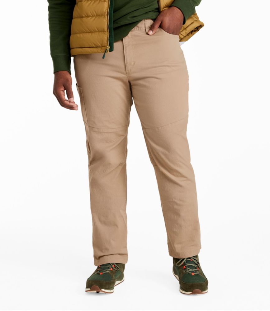 Men's Riverton Pants with Stretch, Standard Fit, Straight Leg, Wood Bark, small image number 5