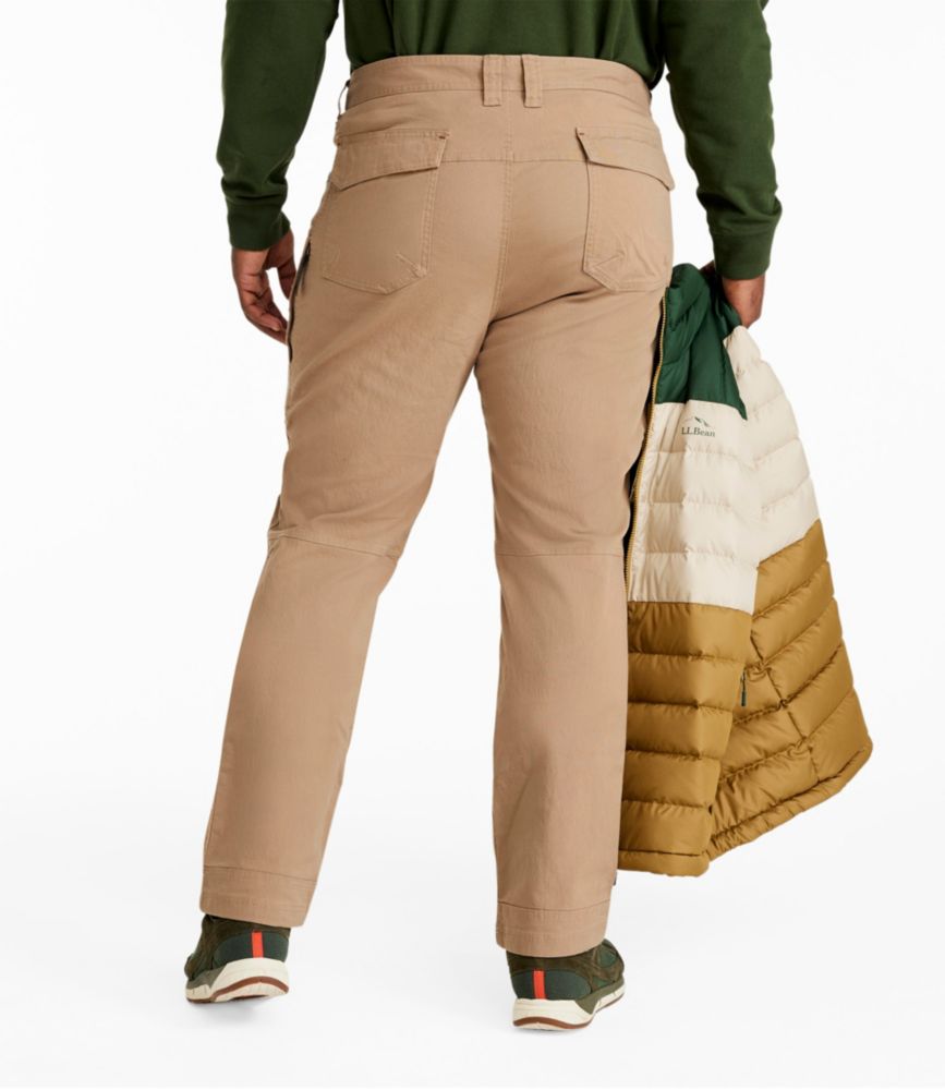 Men's Riverton Pants with Stretch, Standard Fit, Straight Leg, Wood Bark, small image number 6