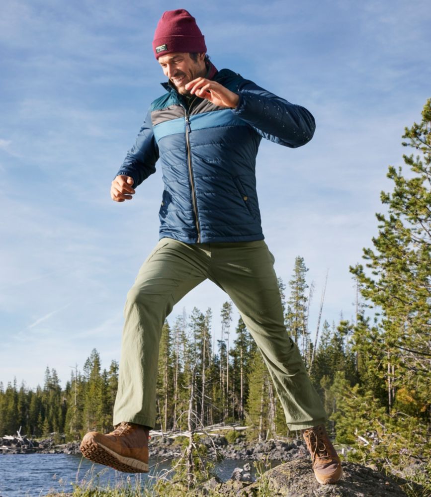 Men's Riverton Pants with Stretch, Standard Fit, Straight Leg, Dark Ash, small image number 7