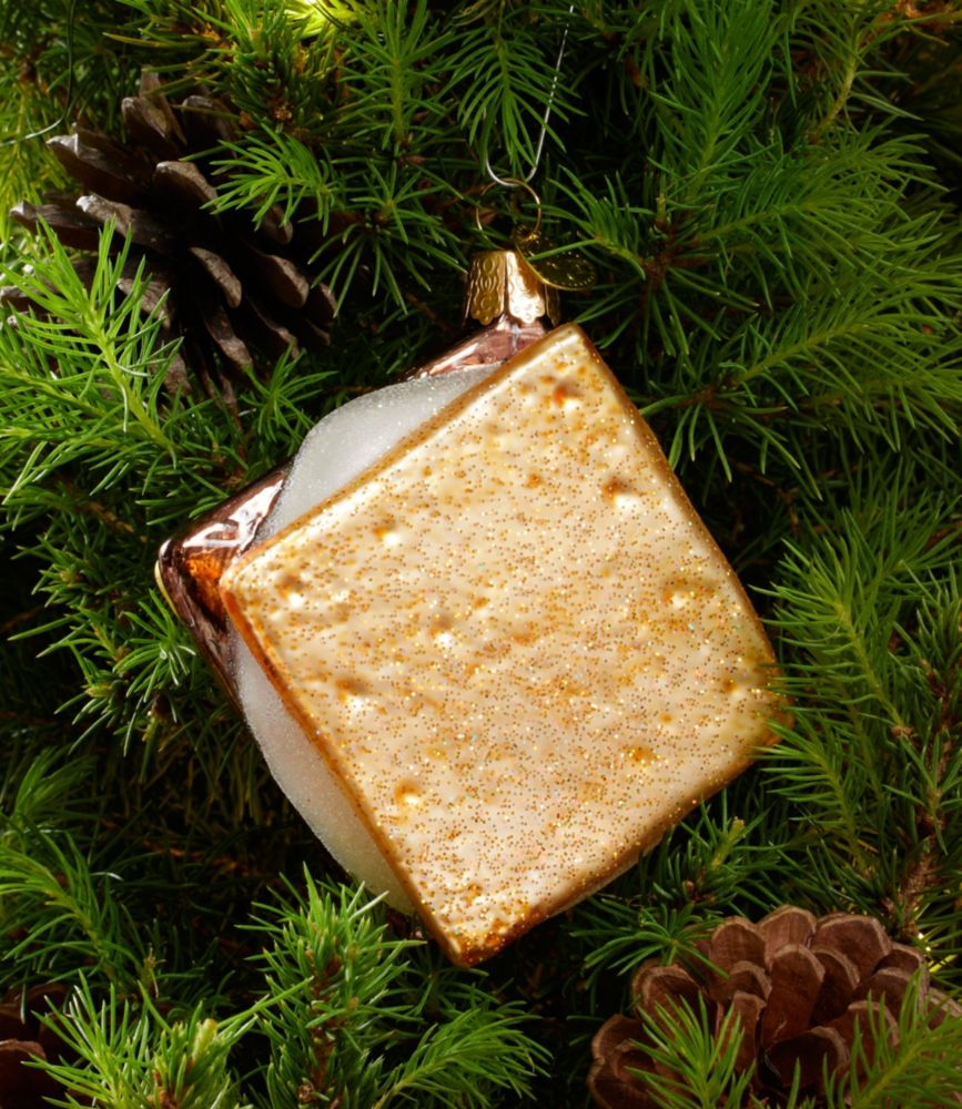 Glass S'Mores Ornament