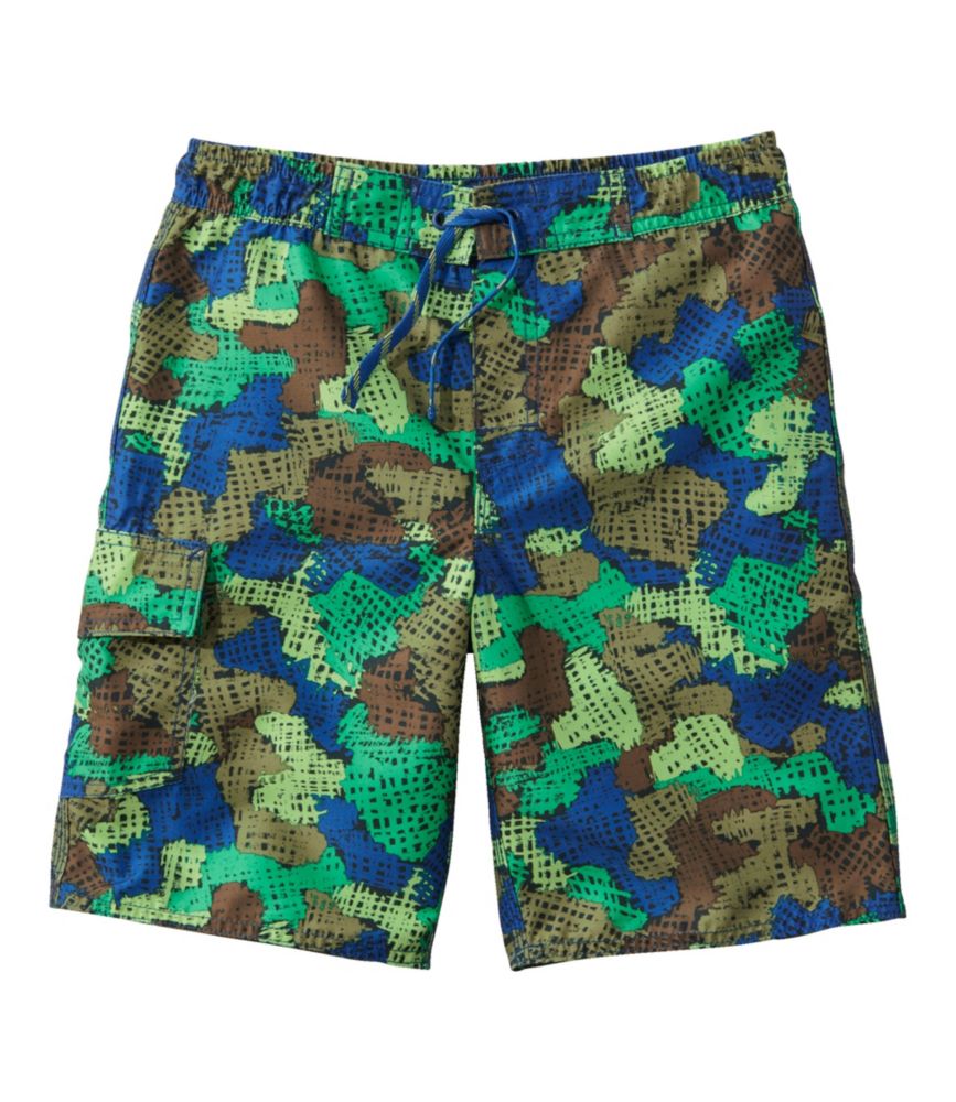 Bright Kelly Green Cross Hatch Camo