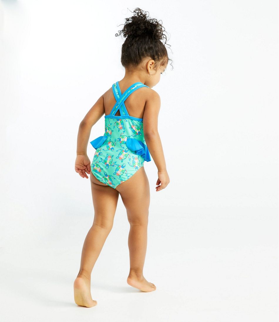 Infant and Toddler Girls' Tide Surfer Swimsuit, One-Piece