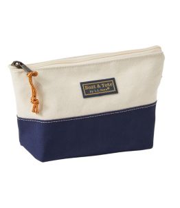 Maine Canvas Zip Pouches