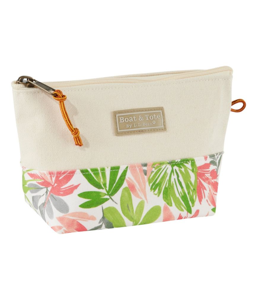 Boat and Tote Zip Pouch, Floral, small image number 1