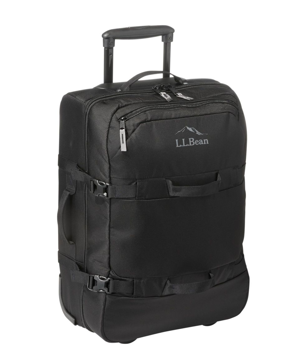 Approach Rolling Gear Bag, Medium Black, Nylon | L.L.Bean