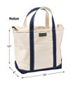 Boat and Tote Zip Top Pocket, Marine Blue, small image number 4