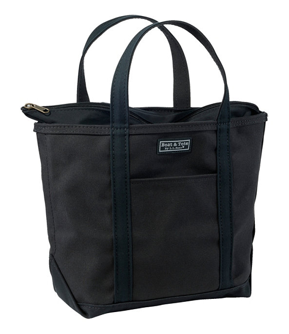 Boat and Tote Zip Top Pocket, Medium, Black/Black, large image number 0