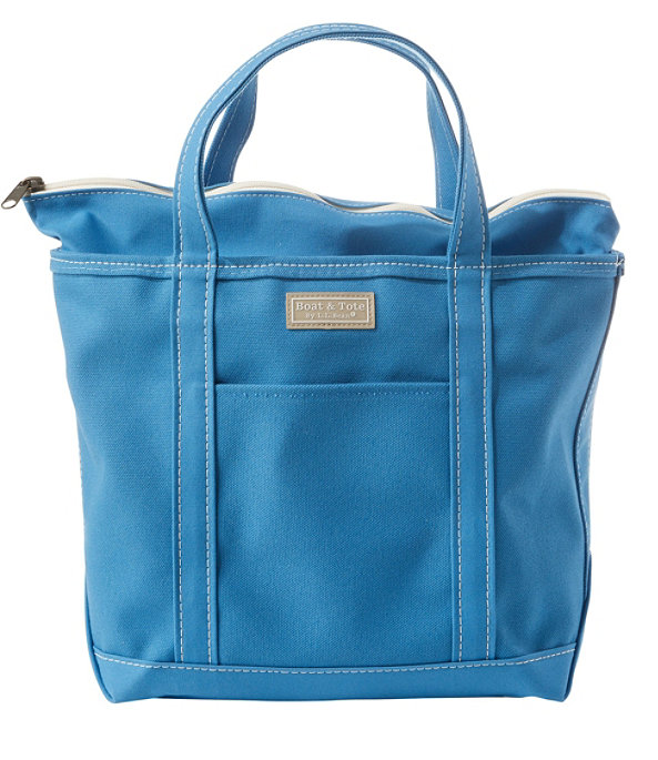 Boat and Tote Zip Top Pocket, Marine Blue, large image number 0
