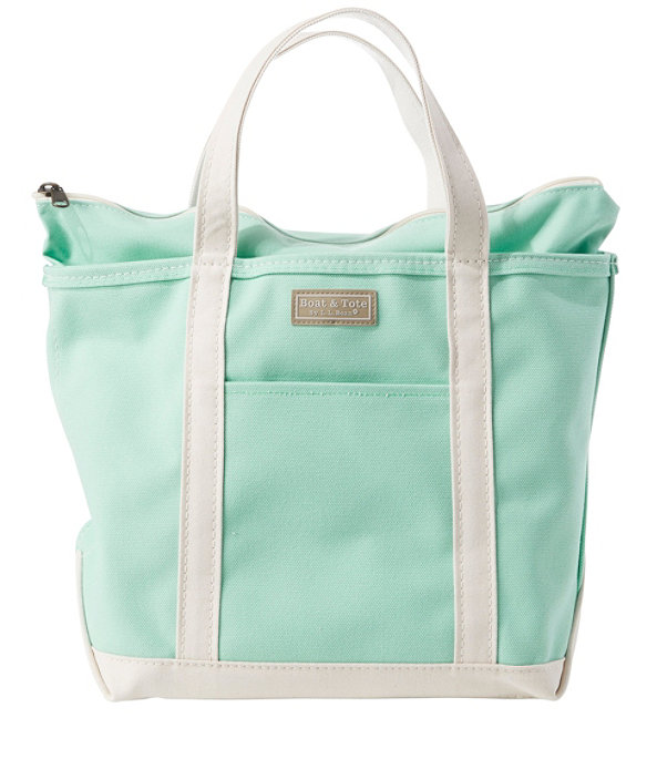Boat and Tote Zip Top Pocket, Faded Jade, largeimage number 0