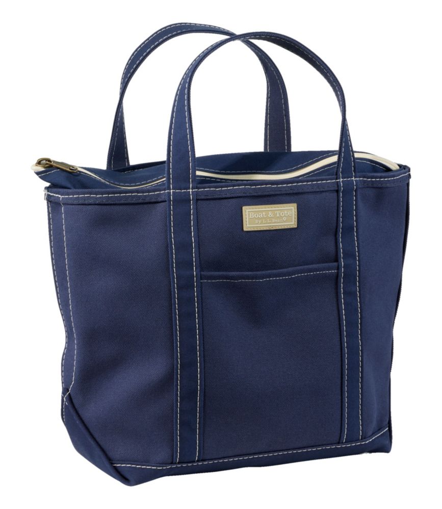 Boat and Tote, Zip-Top, Single-Tone