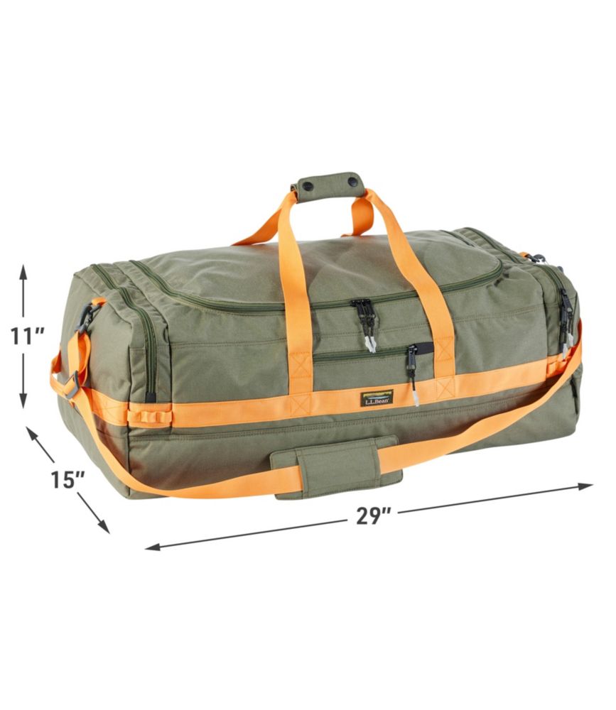 Mountain Classic Cordura Duffle, Large, Antique Gold/Navy, small image number 2