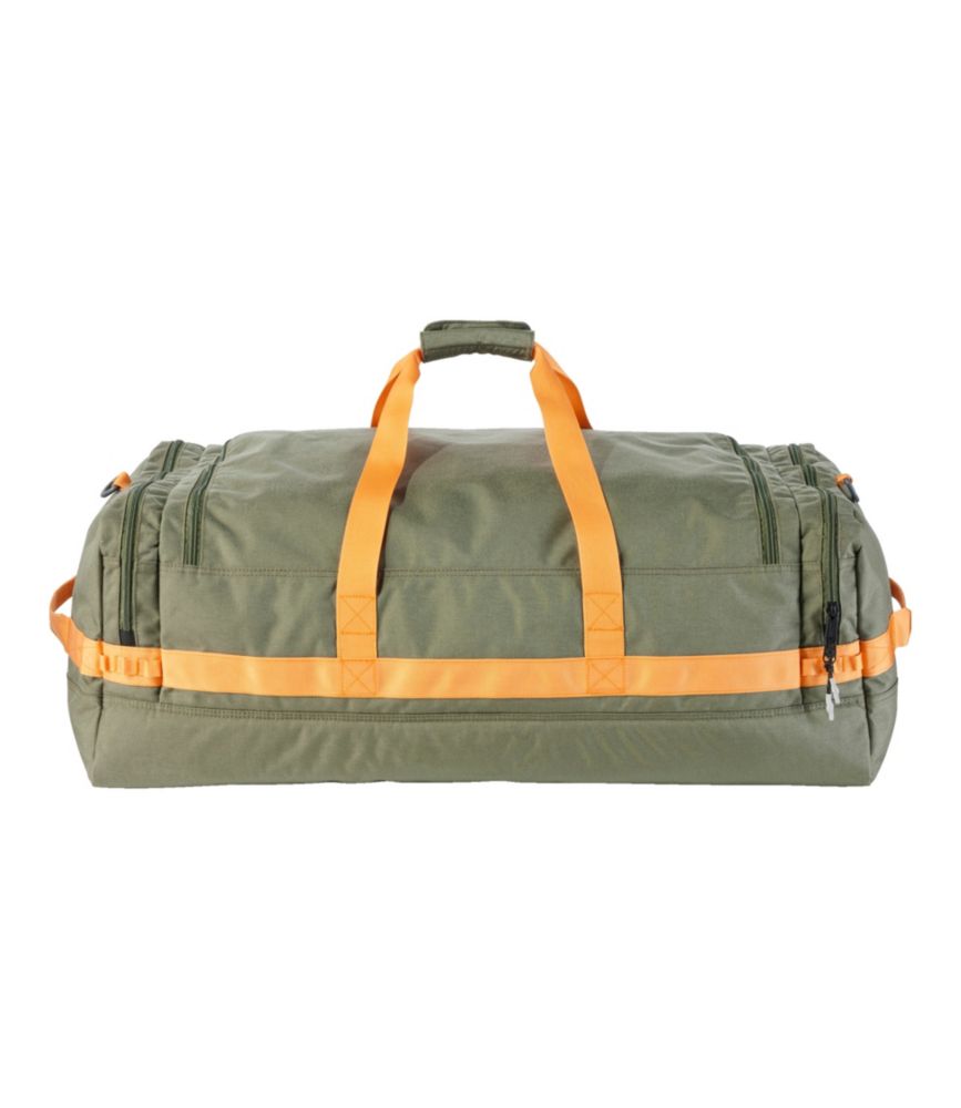 Mountain Classic Cordura Duffle, Large, Burgundy Brown/Orange, small image number 2