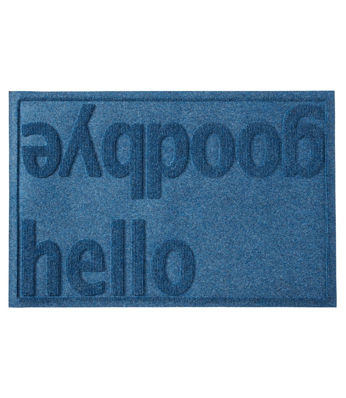 Everyspace Recycled Waterhog Doormat, Hello/Goodbye