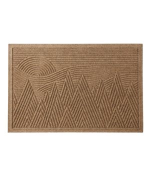 Everyspace Recycled Waterhog Doormat, Mountain Scene