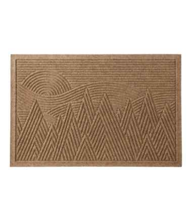 Everyspace Recycled Waterhog Doormat, Mountain Scene