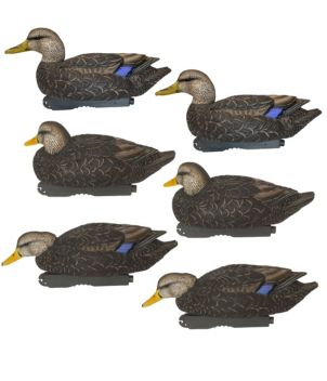 Avery Pro-Grade Decoys, Black Duck 6-Pack