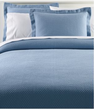 Organic Honeycomb Matelassé Bedspread