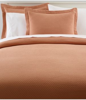 Organic Honeycomb Matelassé Bedspread