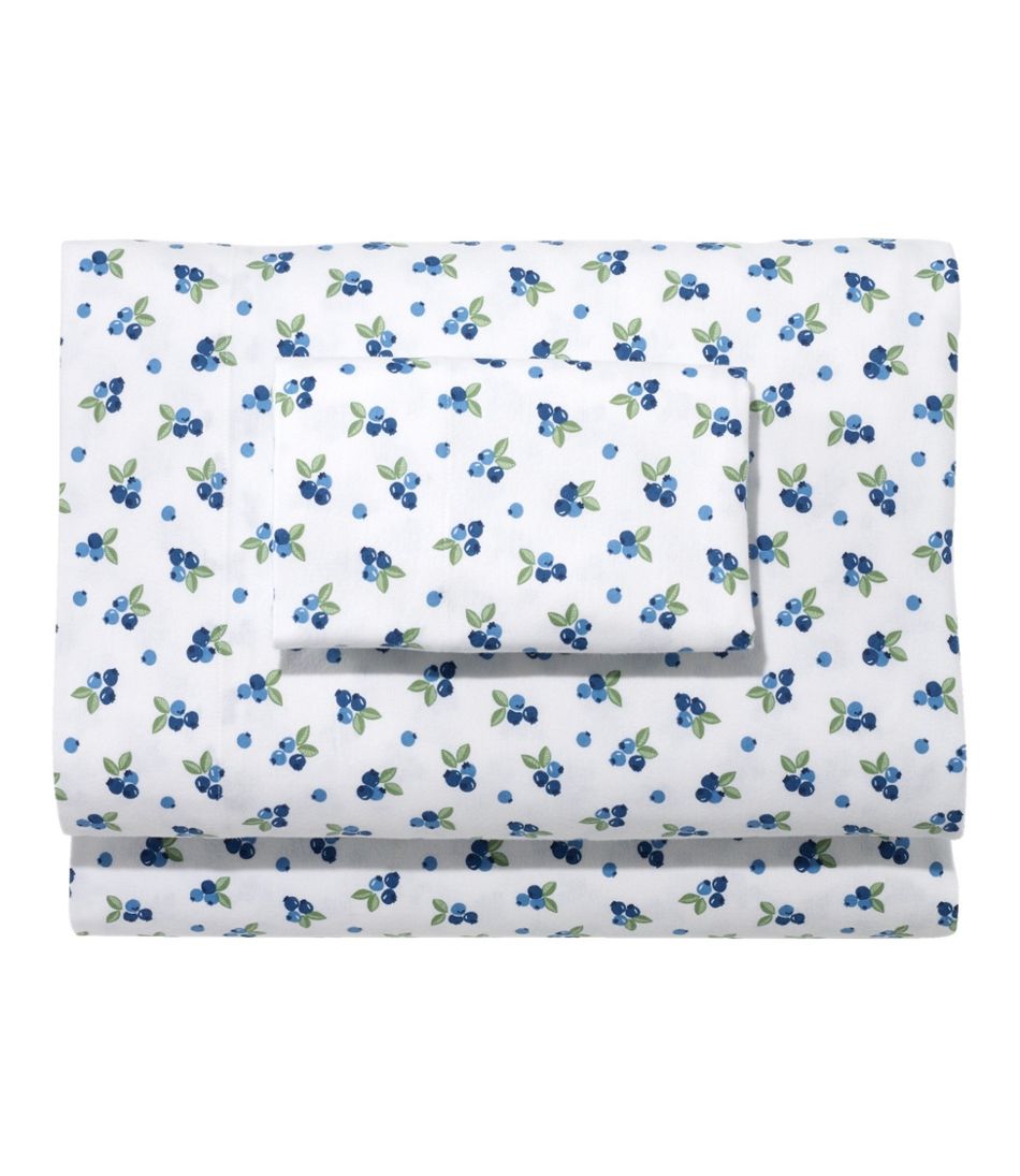 Blueberry Flannel Sheet Collection