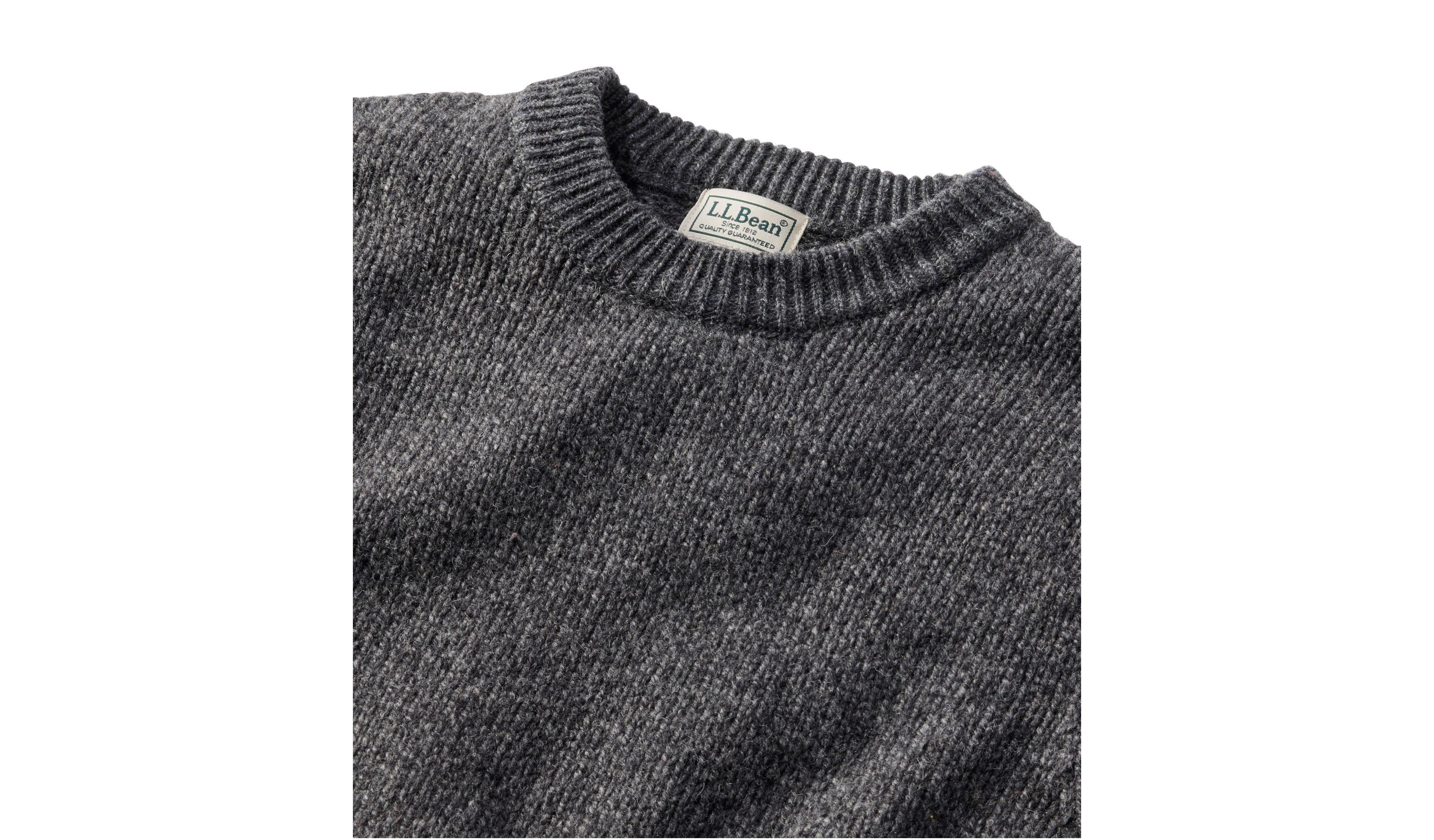 Men's Bean's Classic Ragg Wool Sweater, Crewneck