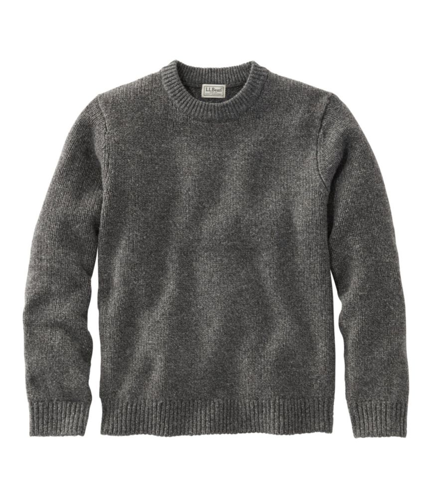 Men's Bean's Classic Ragg Wool Sweater, Crewneck | Sweaters at L.L.Bean