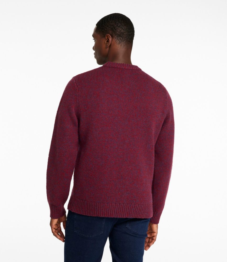Men's Bean's Classic Ragg Wool Sweater, Crewneck - image 2