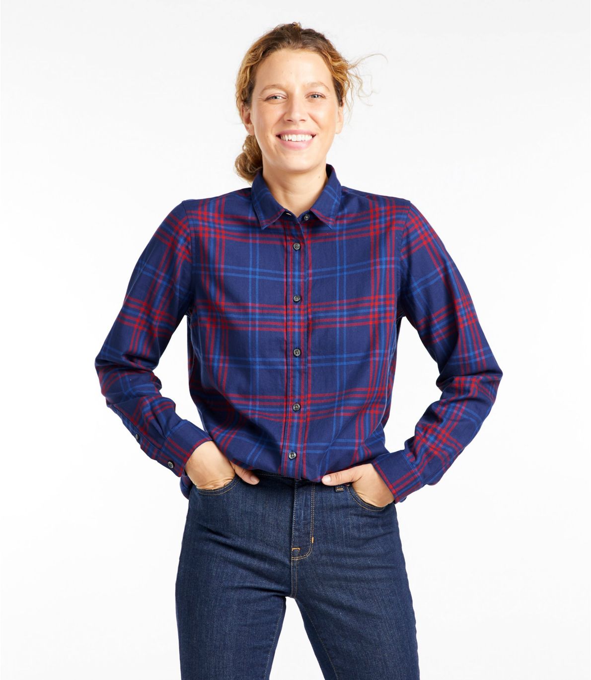 Women's Organic Flannel Shirt