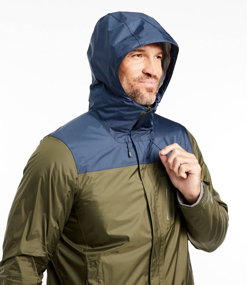 Men's Trail Model Rain Jacket, Colorblock | Men's at L.L.Bean