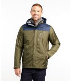 Men's Trail Model Rain Jacket, Colorblock