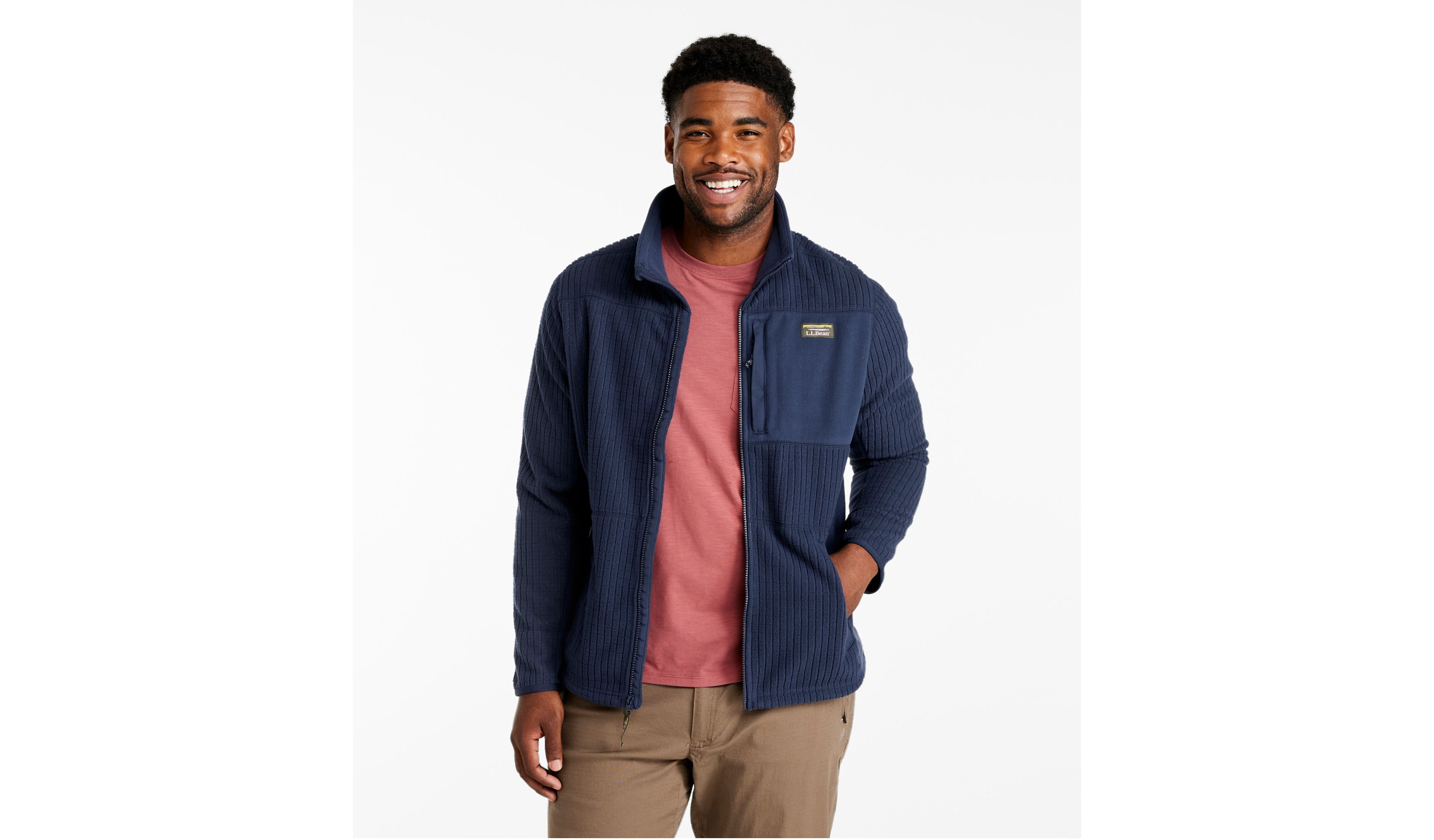 Men's Mountain Classic Windproof Fleece Jacket