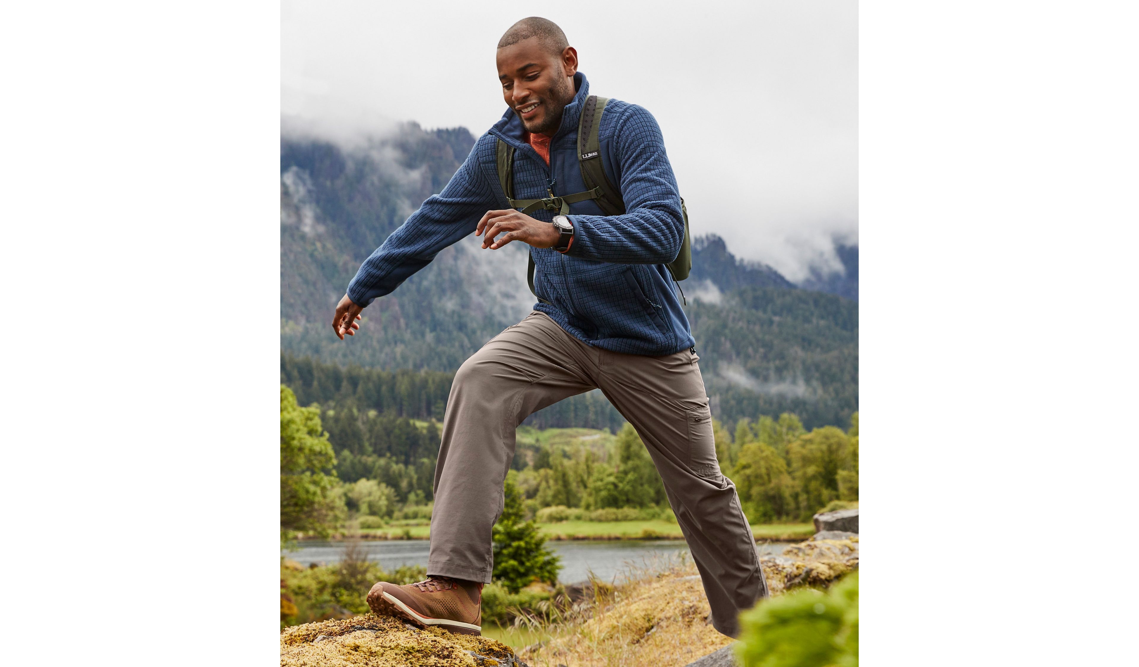 Men's Mountain Classic Windproof Fleece Jacket