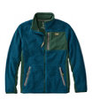 Mountain Classic Windproof Fleece Jacket, Deepwater Blue/Deep Green, small image number 0