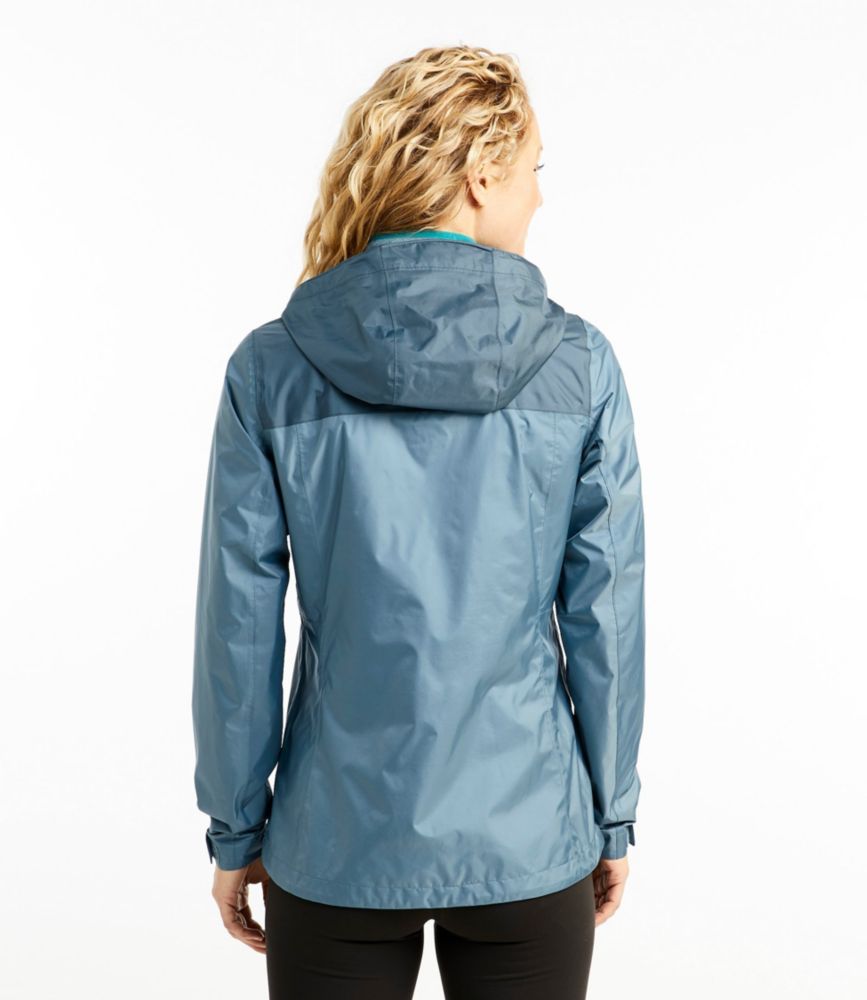 Women's Trail Model Rain Jacket, Colorblock Women's Rain Jackets at L