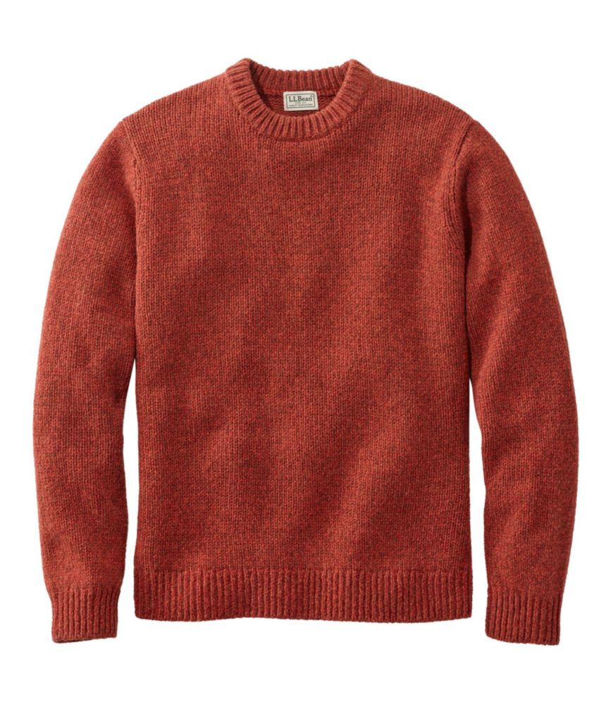 Men's Bean's Classic Ragg Wool Sweater, Crewneck Regular