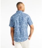 Men's L.L.Bean Linen Shirt, Short-Sleeve, Print