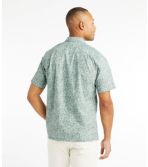 Men's Tropics Shirt Short Sleeve, Slightly Fitted Print