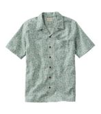 Men's Tropics Shirt Short Sleeve, Slightly Fitted Print