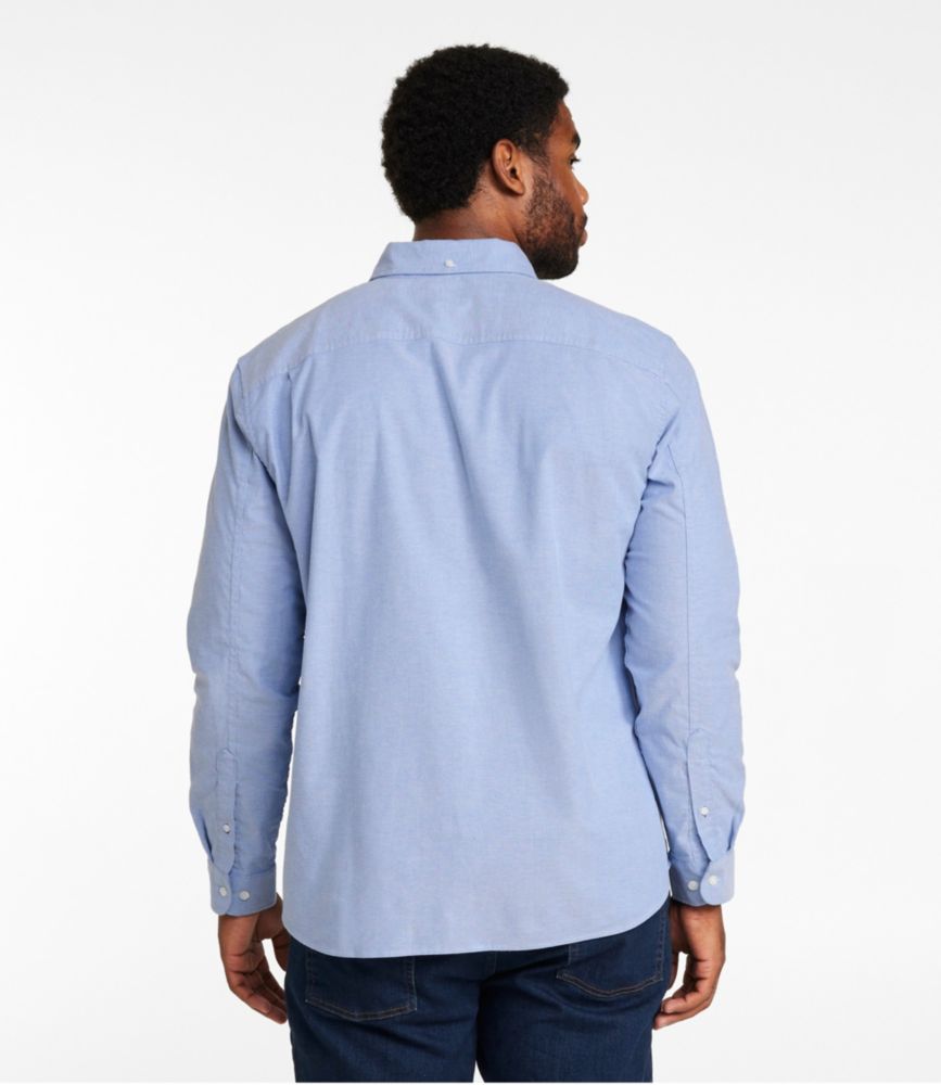 L.L.Bean Men's Comfort Stretch® Oxford Shirt, Long-Sleeve