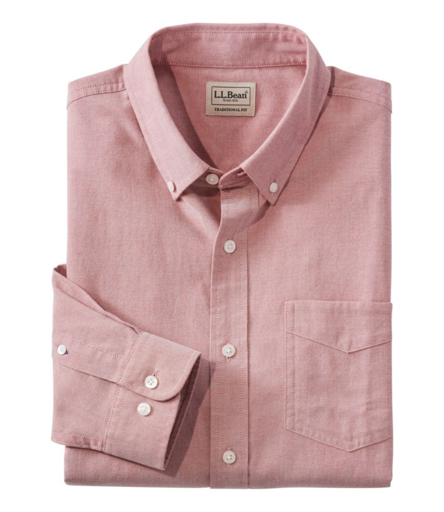 Men's Comfort Stretch® Oxford Shirt, Traditional Untucked Fit