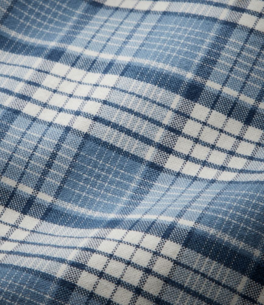 Men's Comfort Stretch® Oxford Shirt, Traditional Untucked Fit, Plaid