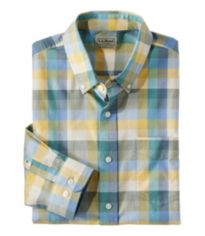 Men's Comfort Stretch® Oxford, Slightly Fitted Untucked Fit