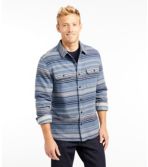 Men's Organic Flannel Shirt, Slightly Fitted, Stripe
