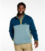 Men's Brushed Fleece Colorblock Sweatshirt - Men's Sweaters & Sweatshirts -  New In 2024