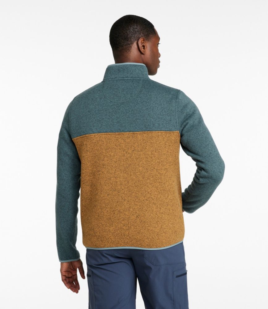 Men's L.L.Bean Sweater Fleece Pullover, Colorblock