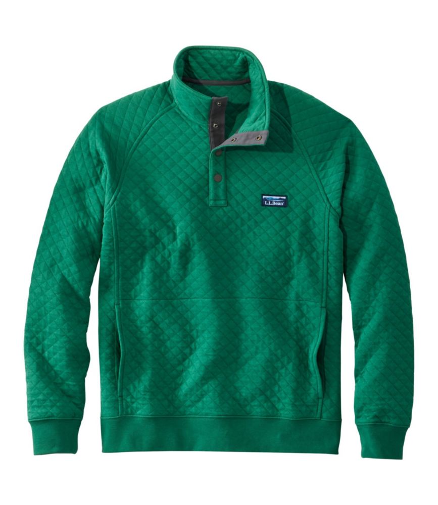Men's Quilted Sweatshirt, Mockneck Sweatshirts & Fleece at L.L.Bean