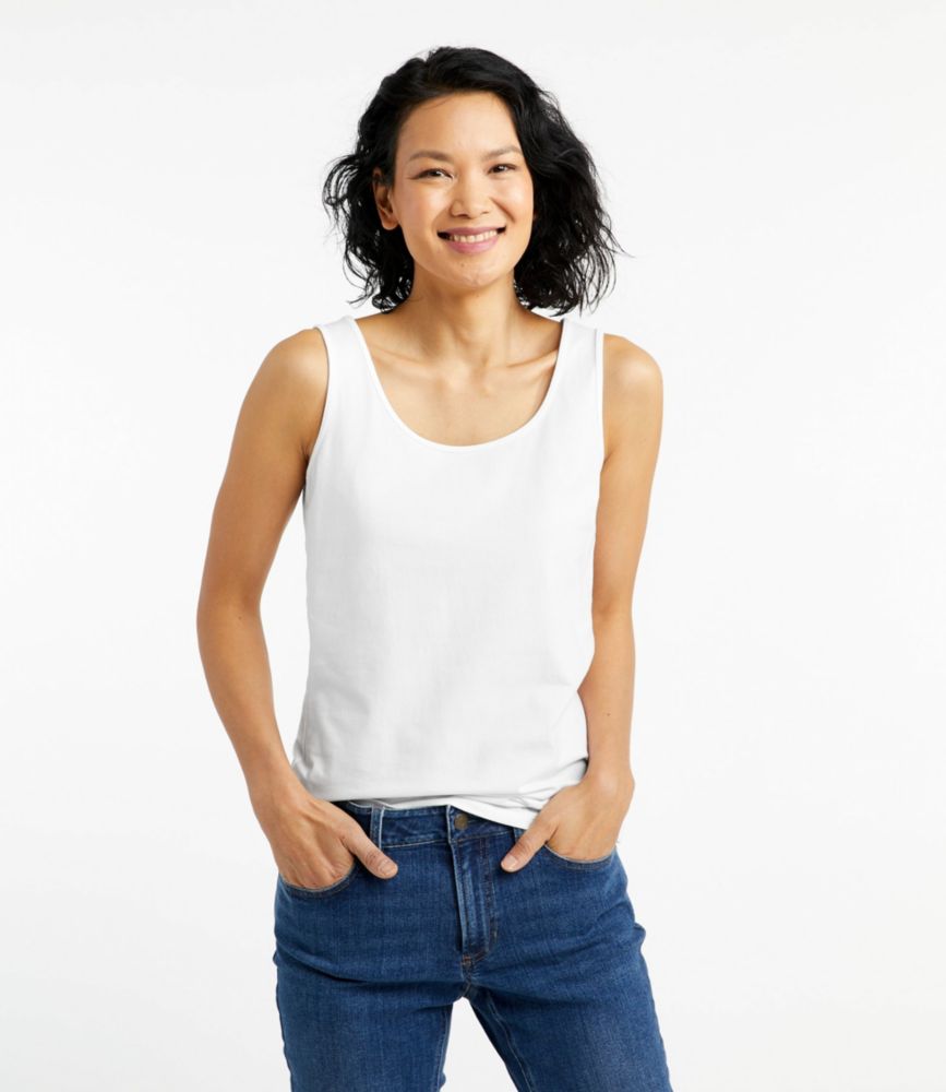 Women's Bean's Layering Tank, Lake, small image number 2